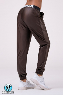 Штаны "Sports Drop Crotch pants N529 brown"